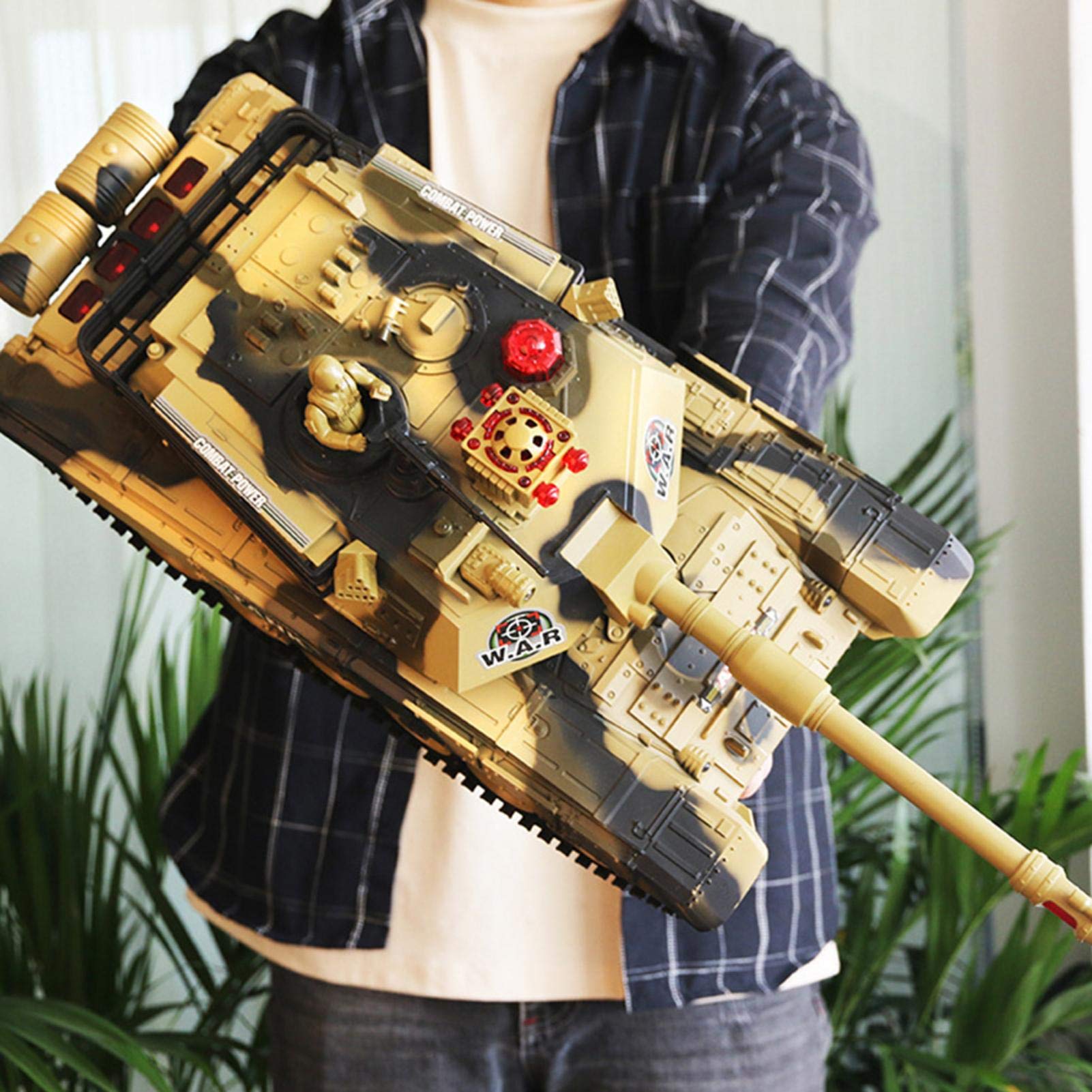 Amazon.co.jp: PROKTH【子供贈り物】リモコンタンク 戦車 ラジコン